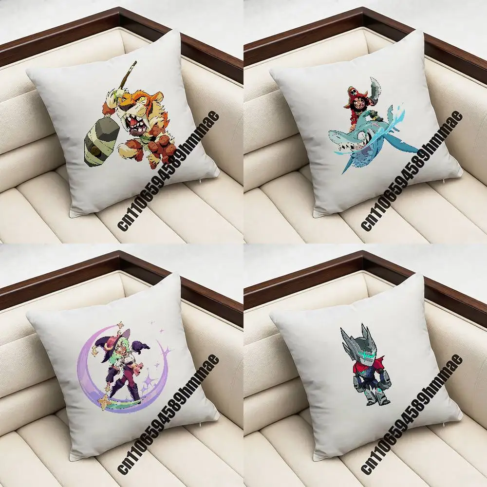 

For B-Brawlhalla Throw Pillow Case Sham 45x45cm 35x35cm Square Bedroom Pillowcase Cushion Cover