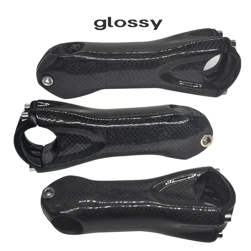 خفيفة T1000 الكربون الجذعية الجبلية جذع دراجة ± 10 درجة الكربون الطريق الدراجة ينبع 80/90/100/110/120/130 مللي متر بار 31.8 مللي متر شوكة 28.6 مللي متر