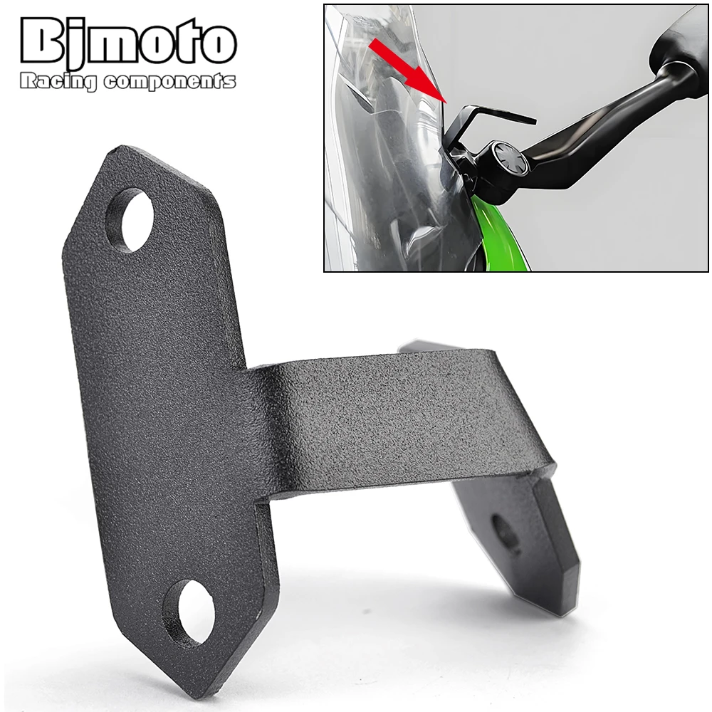 For Kawasaki Ninja 400 300 250 ABS EX400 EX300 EX250 Left Side Spotlight Bracket DVR Data Recorder Bracket Motorcycle 2013-2024