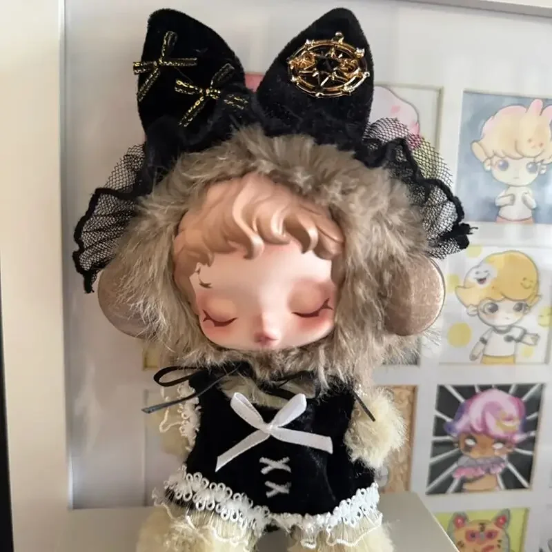 SKULLPANDA دمية مسرح بلا نوم الظلام ملابس مخصصة حصرية مولدي الكعك الحلو كعكة سلسلة تنورة DIY الملابس مطابقة