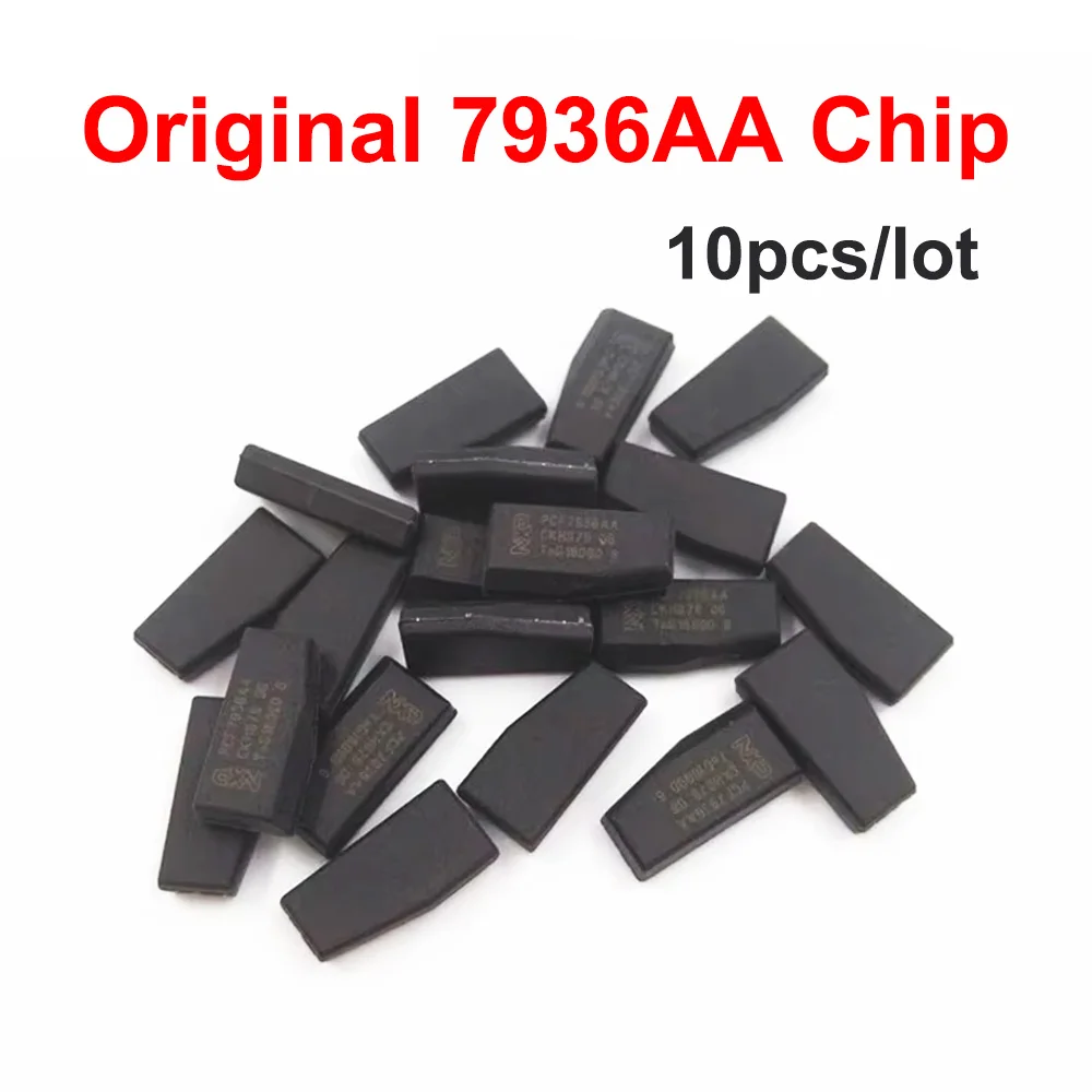 10pcs/lot Original 7936AA Chip ID46 Car Key Transponder Oem 7936AS Chip for Peugeot Citroen Mitsubishi GM