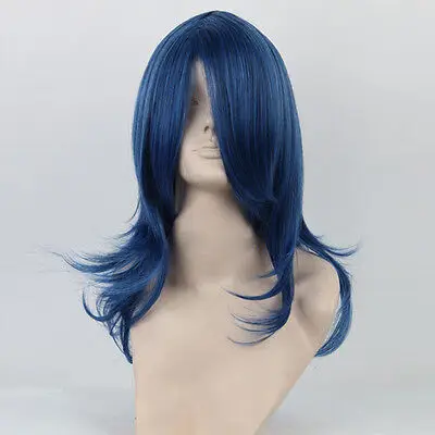 

[wamami] 101# Adult Blue Long Straight Hair Wig Cosplay Hitman Rebirth Lal Mirch