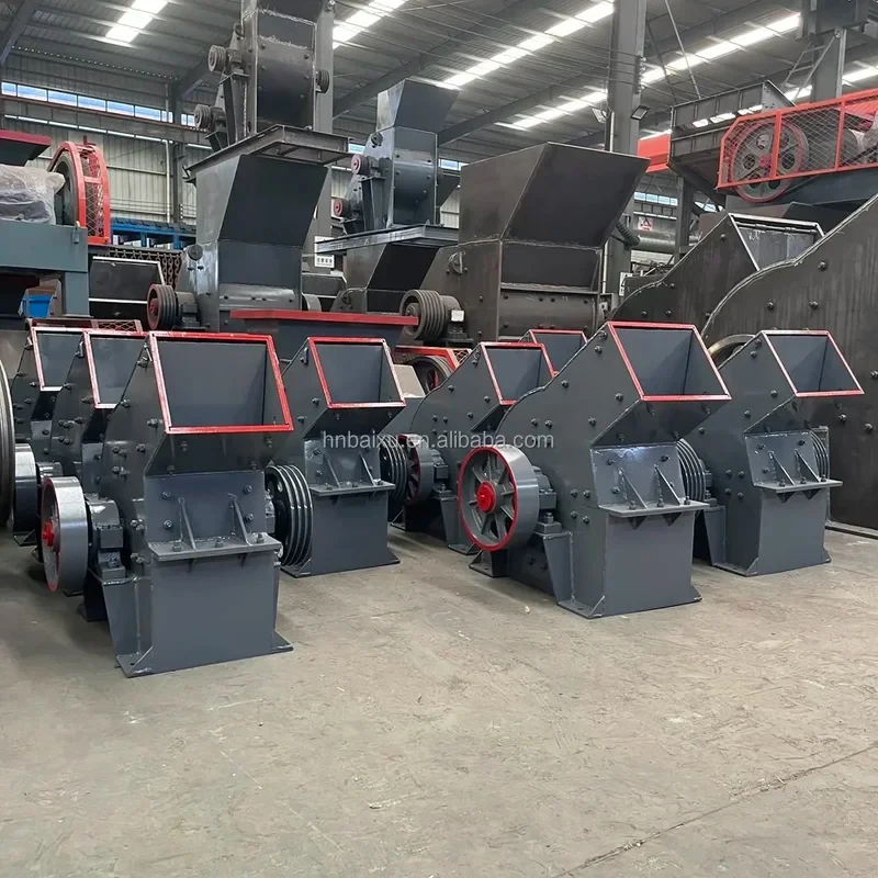 

(Sea shipping) Small Mobile Pc-310*520 Building Stone Concrete Hammer Crusher Quartz Stone Hammer Sand Making Machine