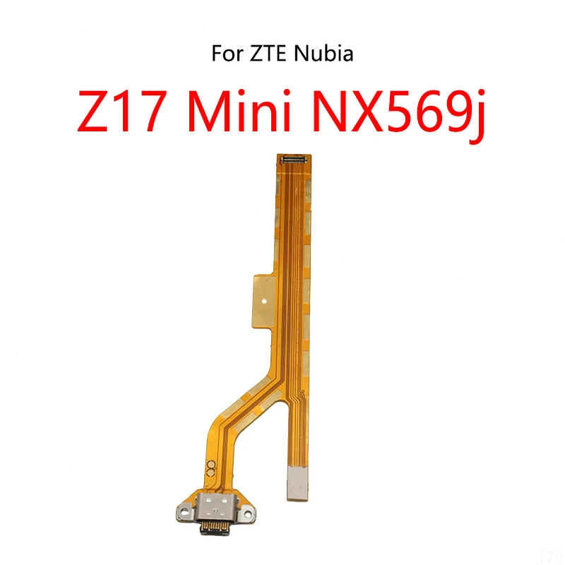 USB Charging Dock Connector Port Socket Jack Charge Board Flex Cable For ZTE Nubia Z17 Mini Z17Mini NX569J NX569H