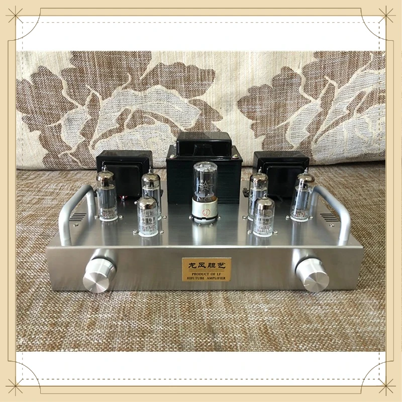 Spartan T1 Push‑Pull Vacuum Tube Amplifier 6N2+6P1+5Z4PA Hand‑Built 8W+8W HiFi Stereo Amp With 185W Power Transformer