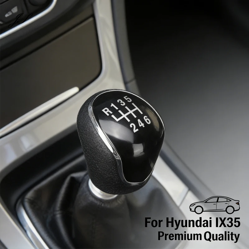 

6 Speed Manual Gear Shift Knob for Hyundai IX35 2012-2016 Car Gear Box Lever Shifter Pen Parts Auto Replacement Accessories