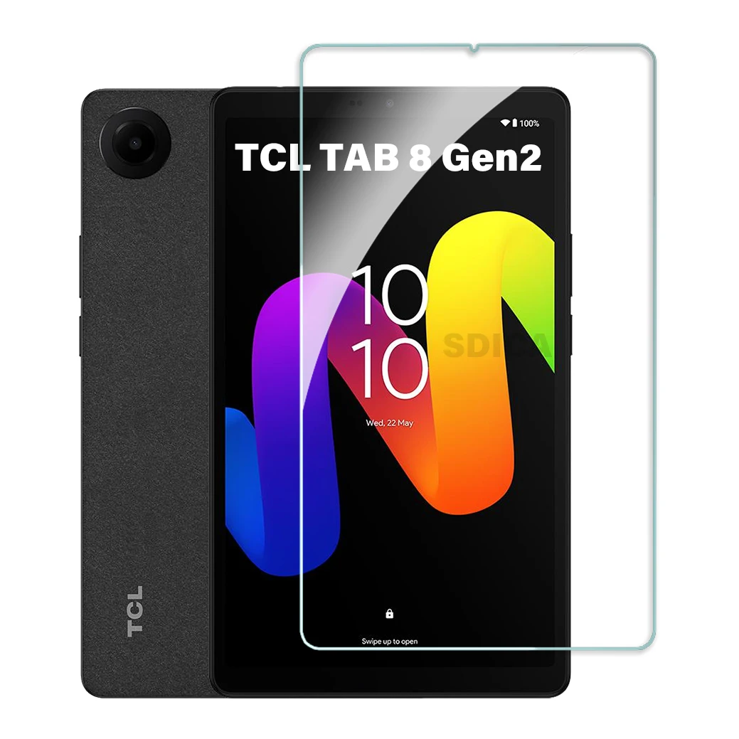 

For TCL Tab 8 Gen 2 Tempered Glass Screen Protector 8.7 inch Tablet Anti Scratch HD Protective Film