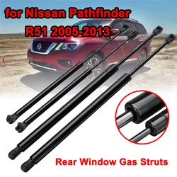 Car 4pcs Rear Window Tailgate Boot Gas Struts Support Bar For Nissan Pathfinder R51 2005 2006 2007 2008 2009 2010 2011 2012