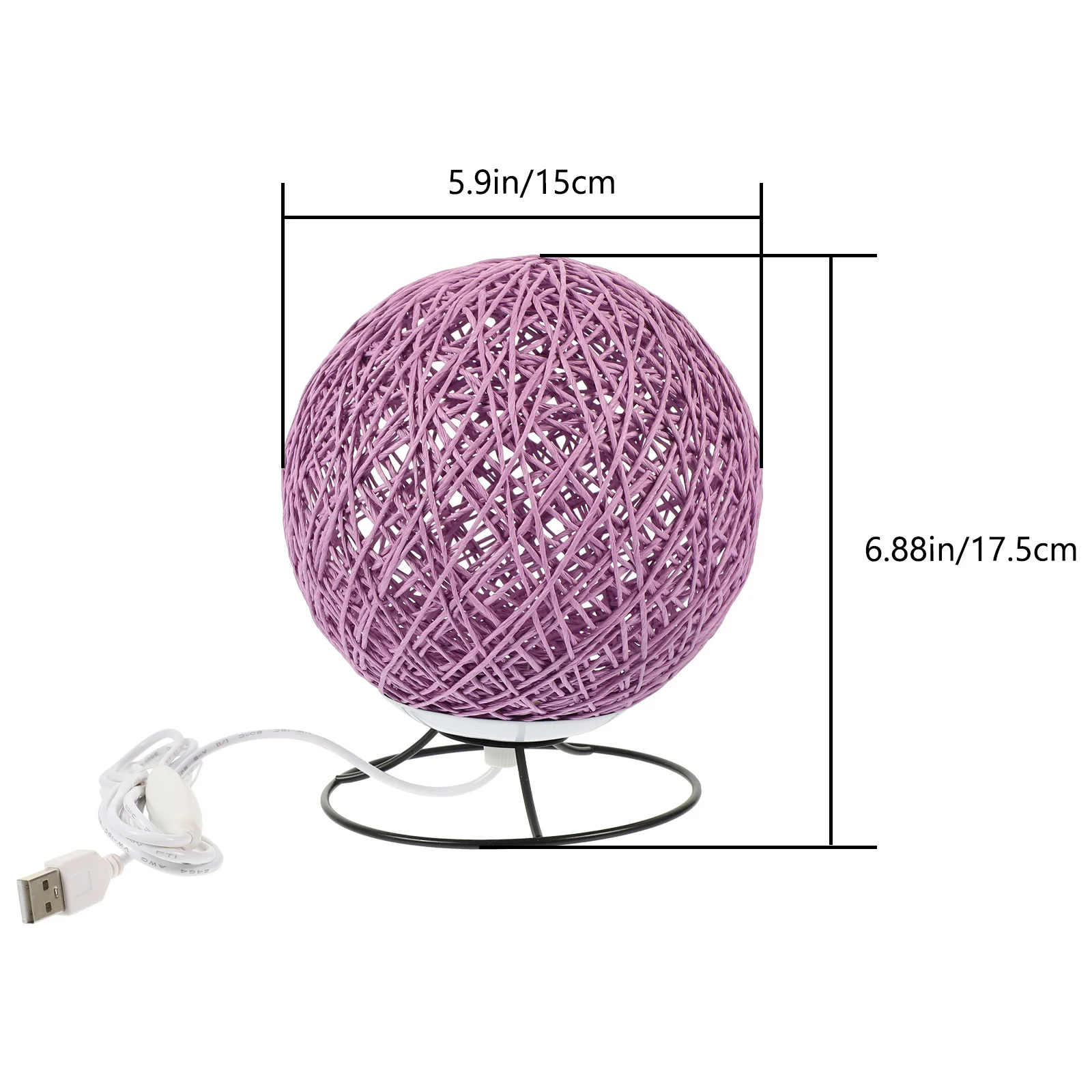 Dinosaur Led Night Light 15Cm Purple Iron Rack Cute Creative Lamp For Baby Room Bedroom Bathroom Desk Decor