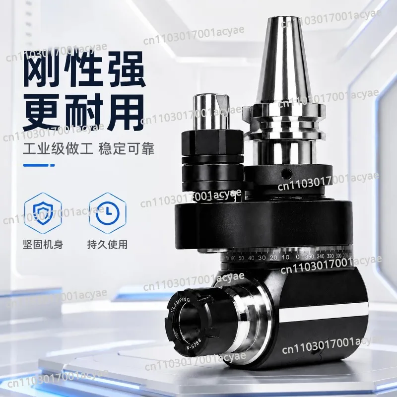 Precision 90 Degree Angle Head Side Milling Right Angle Head BT40 BT50 for Machining Center Gantry CNC