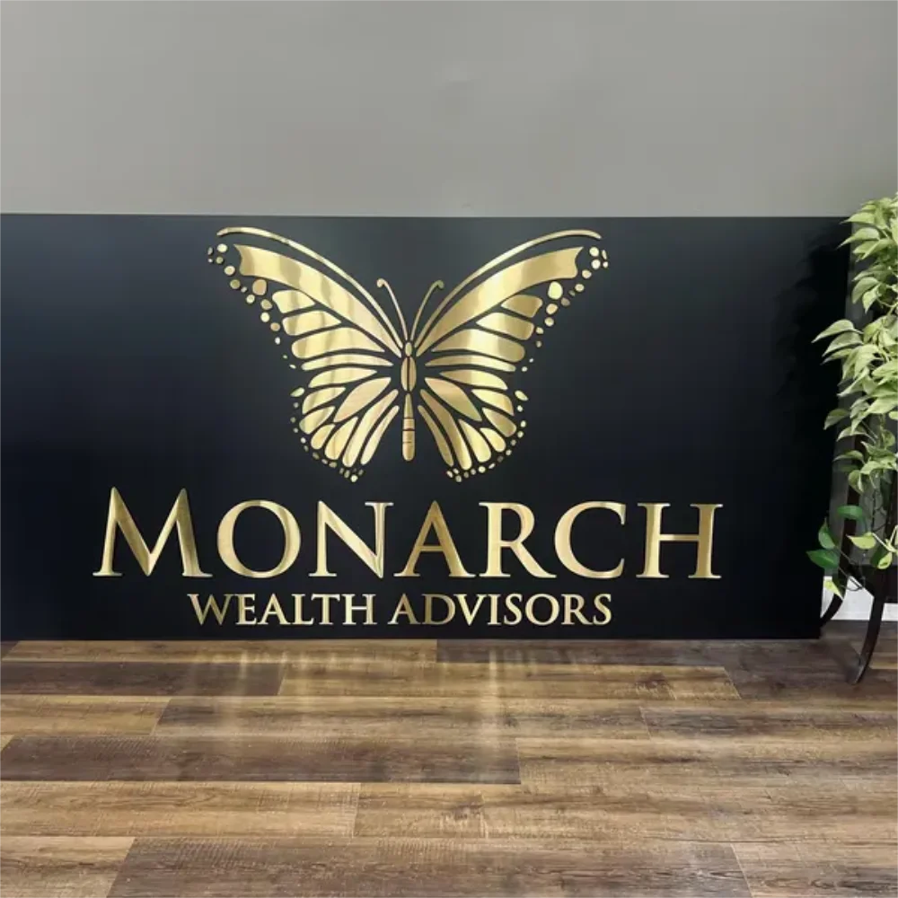 Custom 3D Metal Letters Business Logo Storefront Signs For Dentist Office Sign Metal Channel Letters Outdoor Building Signage