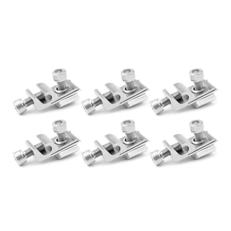 Ground Lugs Solar Panel Fasteners Clip Cable Clamps Lay-in-Lugs with Sliding Slot Bolts Flange Drop Shipping