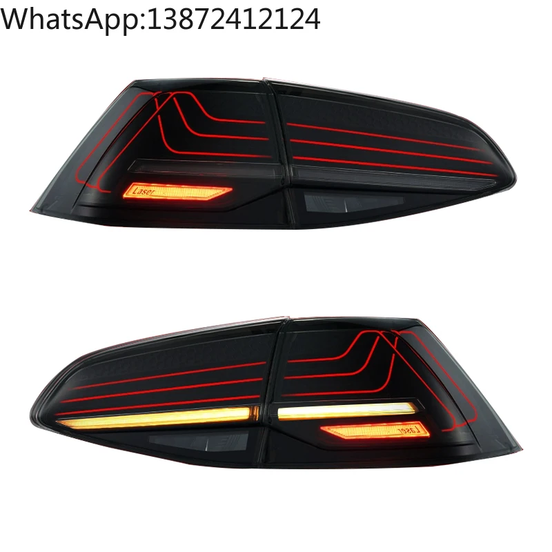 

YU GUANG High Quality Laser LED Tail Light Upgrade for VW 2013-2020 Golf 7 MK7 MK7.5 New Red Brake Lamp and Turn Signal Lights