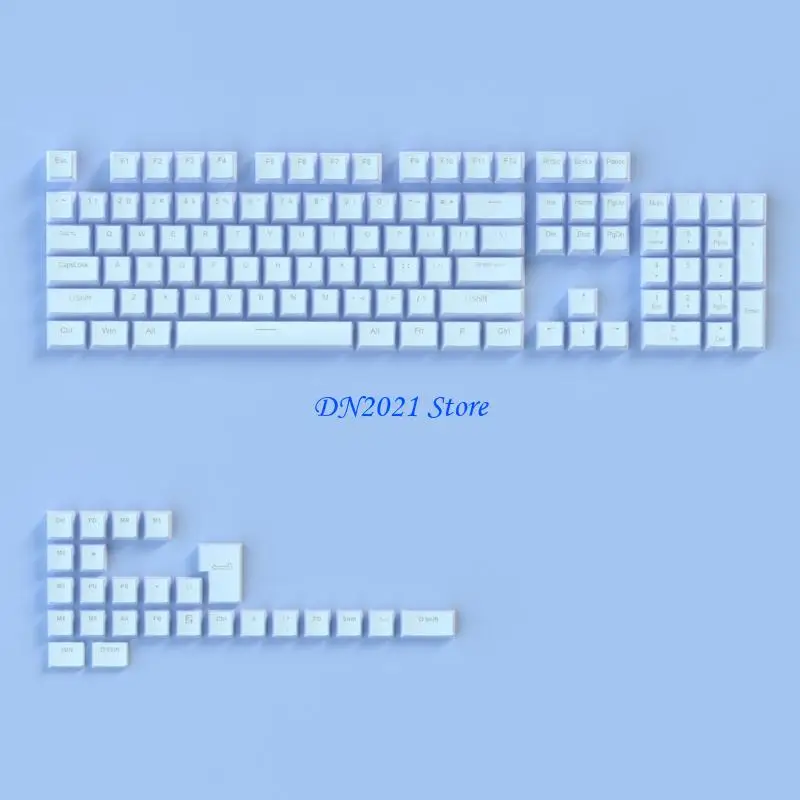 

F3KE 130Keys PBT KeyCap Profile Profile для Mechanical Keyboard RGB