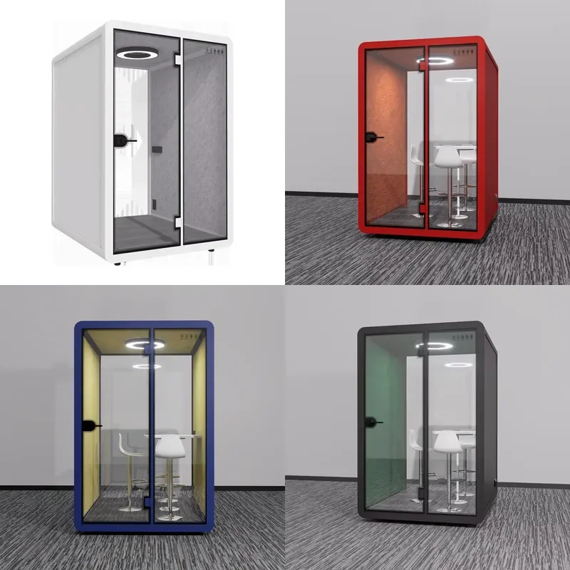 Modern Modular Conference Soundproof Rooms Newly Designed Office Cabins Meeting Pods for Hotel School