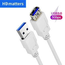 USB 3.0 Extension cable USB 3.0 USB 2.0 Super Speed USB Male to Female cable USB 3.0 Extender cord extension for camera printer