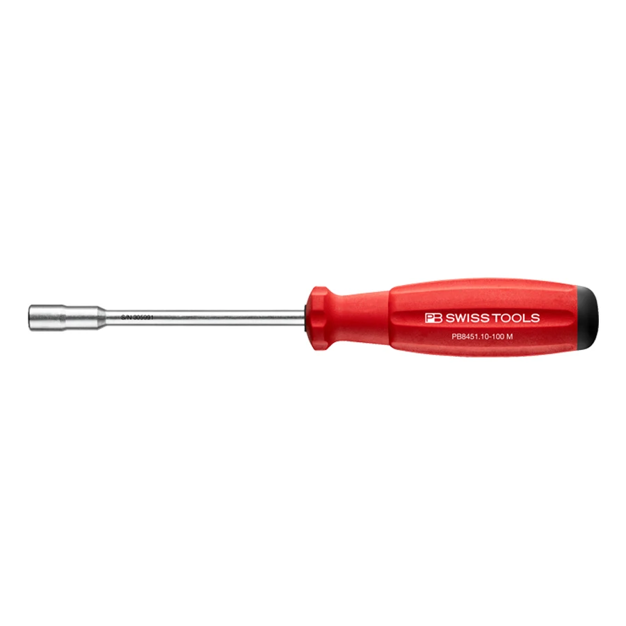 PB SWISS TOOLS Swiss Grip Universal Bit Holder 205 mm Magnetic Screwdriver Handle PB 8451 10-100 M