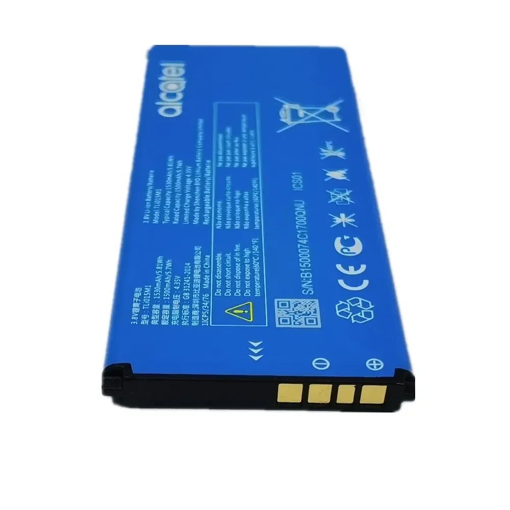 1530mAh Original TLi015M1 Battery Tli015M7 For Alcatel One Touch Pixi 4 4034A PIXI 4 4034A 4034X 4034F 4034D Phone Batteries