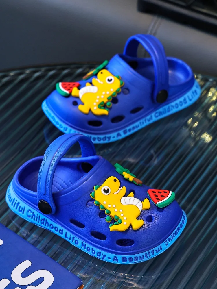 

Cool slippers, indoor shoes, children's slippers, summer girls' bathing, dinosaur cartoon cute