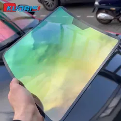 Car ppf testing glass display model, solar film, explosion-proof film effect display, glass film, crystal film coating display