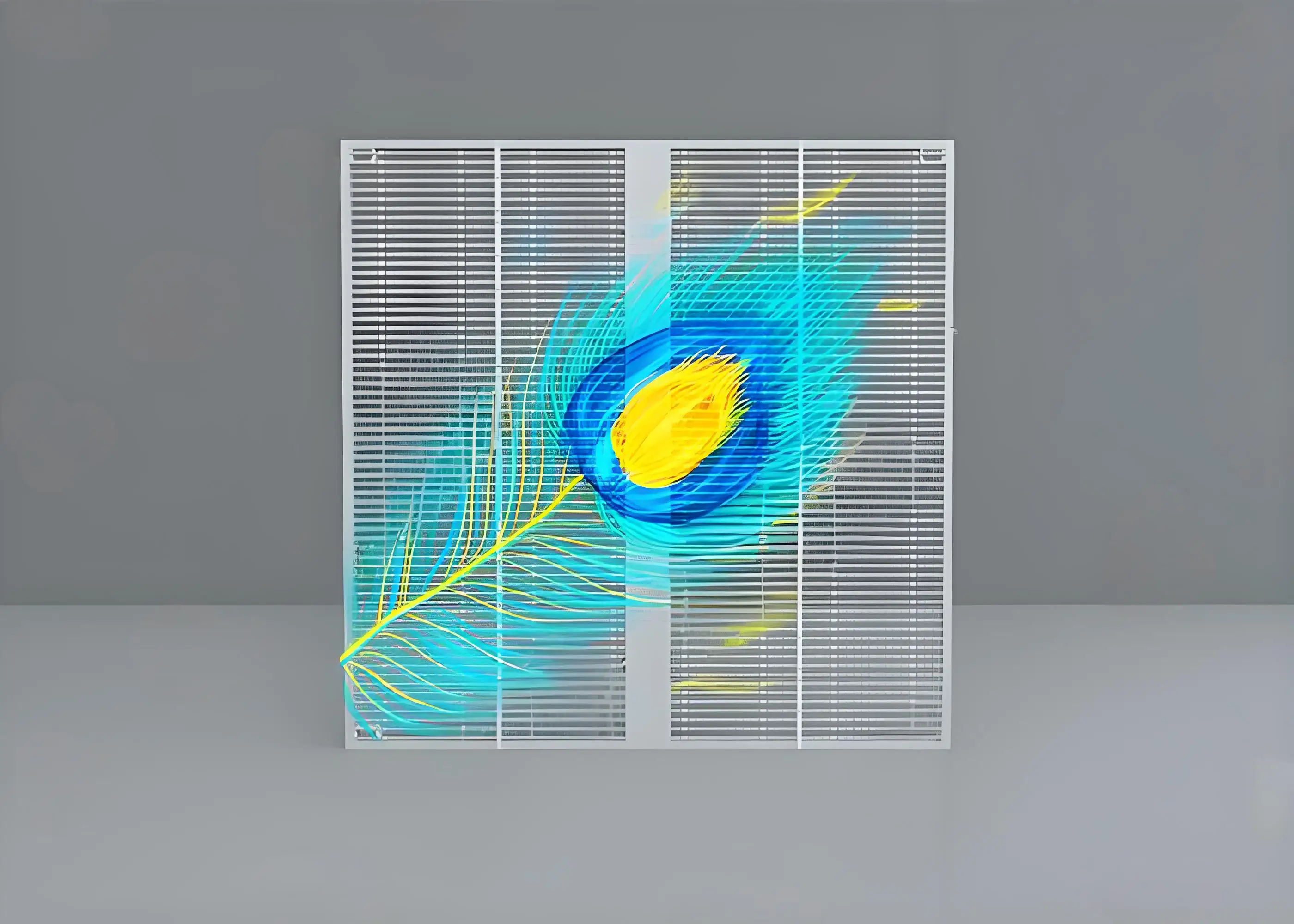 Customized Indoor Transparent LED Display Screen 1000x1000mm P3.9-7.8 Resolution 1000-4000cd Brightness