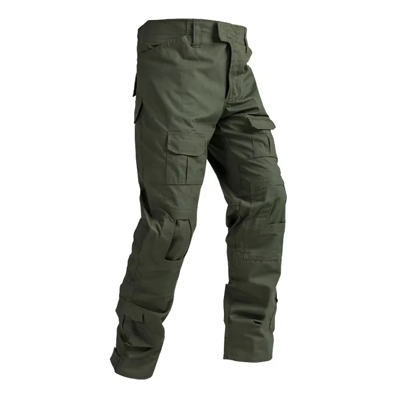 New G2 Frog Pants Men's Summer American Street Camo Outdoor Training Clothes Knee Protectors Long Wear Resistant Tactical Pants