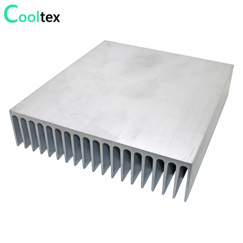 200x182x44.5mm DIY Aluminum HeatSink Extruded Heat Sink large radiator for LED Electronic Chip Power Amplifier COOLER cooling