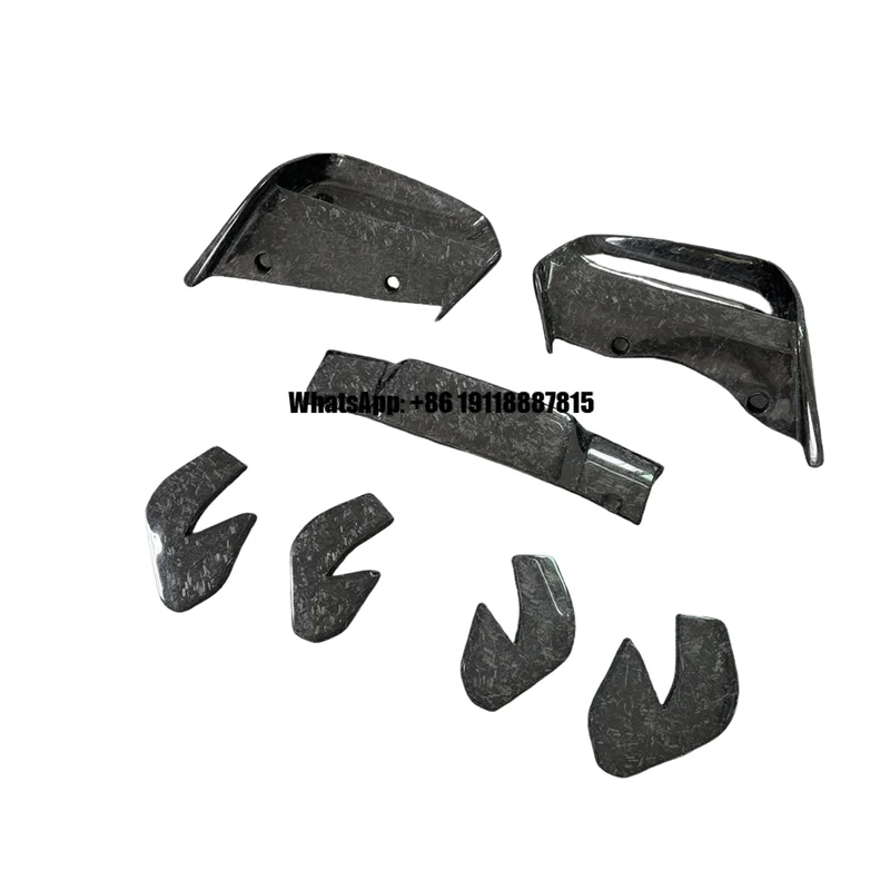 

For BMW I8 EB Style 2015-2021 Carbon Fiber Rear Diffuser Spoiler Rear Bumper Body Kit Spoiler Deflector Rear Lips