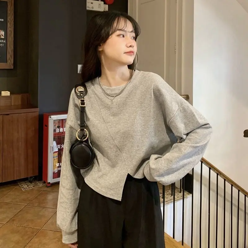 

Толстовки женская зимняя одежда с рисунком и принтом стильный черный серый карман для скейтборда геометрическая трикотажная ткань слегка стрейч