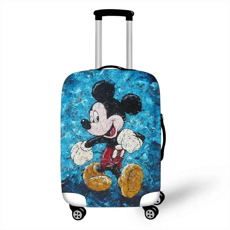 Cartoon Minnie Mickey Travel Luggage Suitcase Protective Cover Trolley Case Travel Luggage Dust Cover Travel Accessories