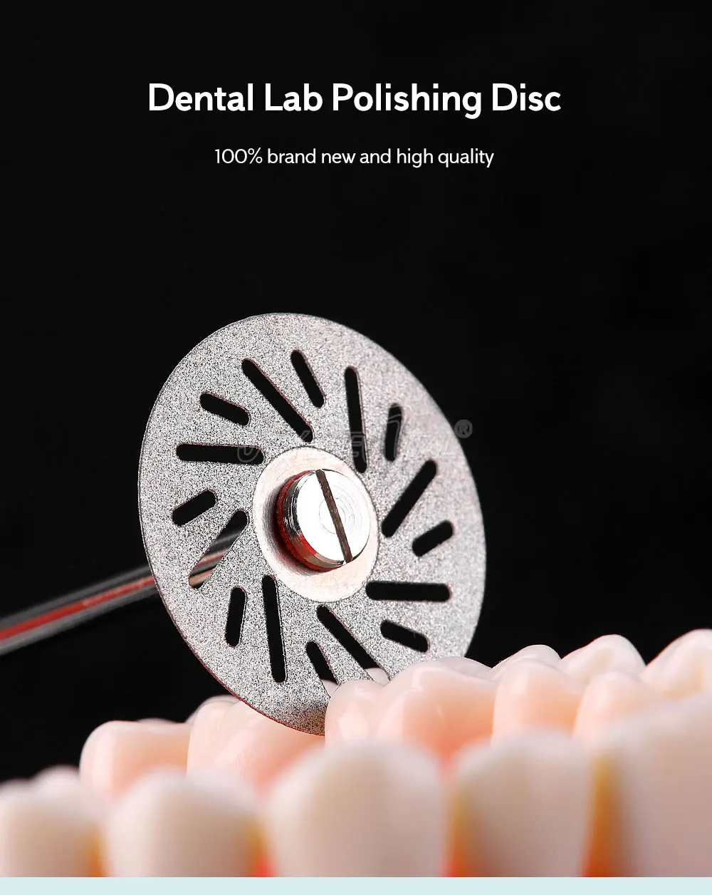 5 Stück Dentalscheiben, 0,20 mm, ultradünn, doppelseitig, Körnung, Trennscheibe, Werkzeugstärke, Dentallabor C19/220, 11 Größen – Detail 1