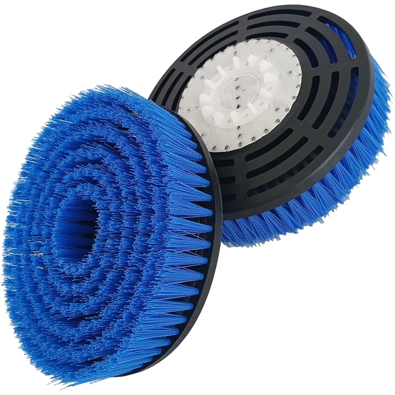 Paquete de 2 cabezales de cepillo de repuesto de almohadilla de fregona mejorada S7001 para Shark S8201/S7000serie, accesorios de fregona de vapor, limpieza y pulido