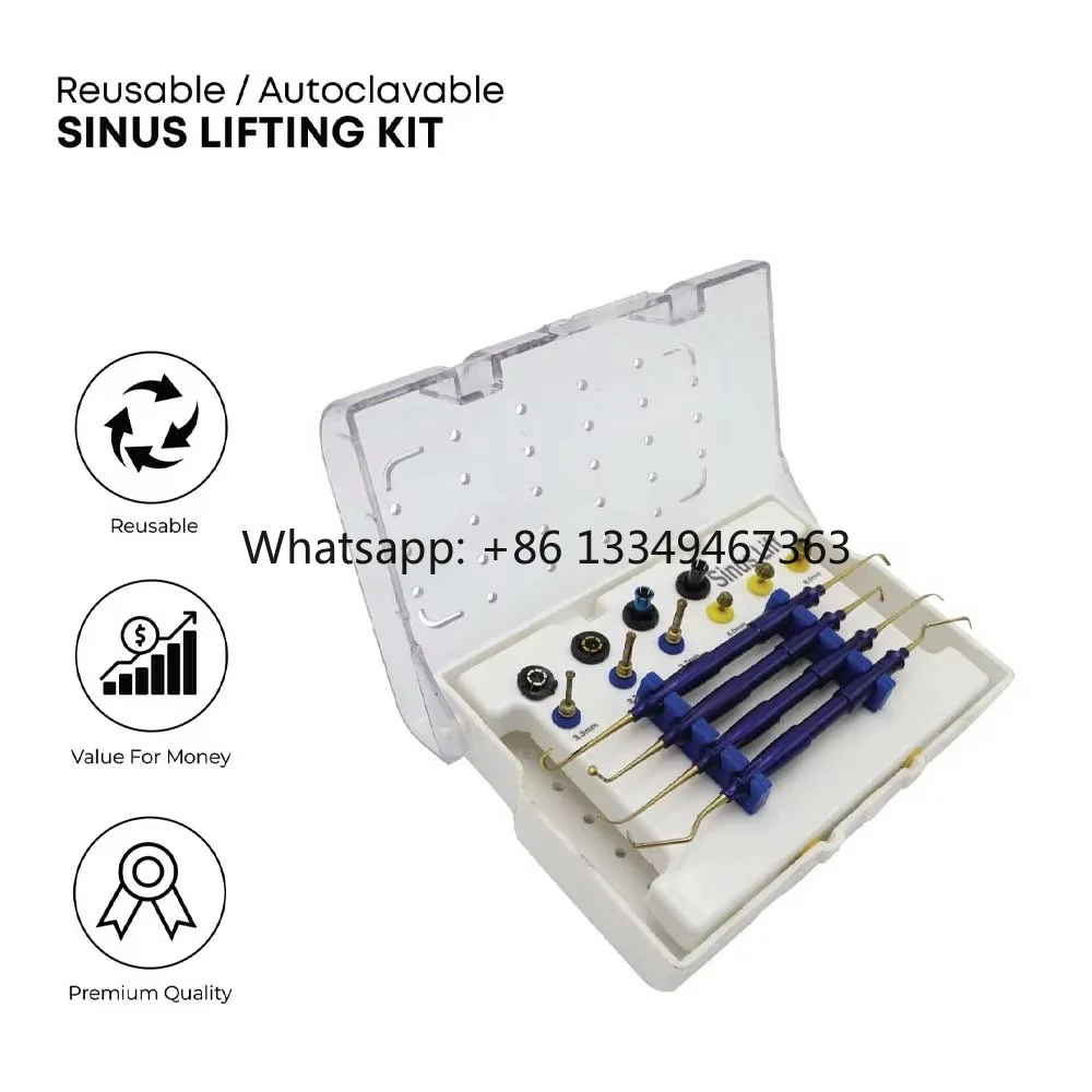 Hot Manual Dental BrokenSinus Lift Kit Advanced Premium Surgical Kit High Quality Oral Surgery Tools Steel