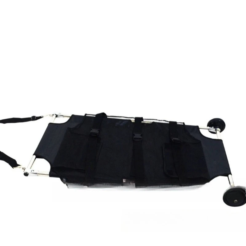 

Stainless steel pet rescue stretcher small anti-bite transfer cart folding stainless steel folding model