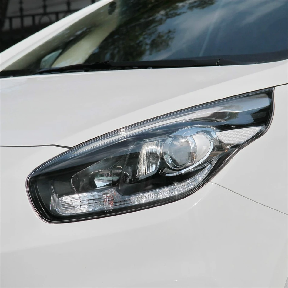 For Kia Carens 2012 2013 2014 2015 2016 Car Gadgets Lights Cover Head Lampe Cover Car Front Headlight Lens Cover Lights Shell
