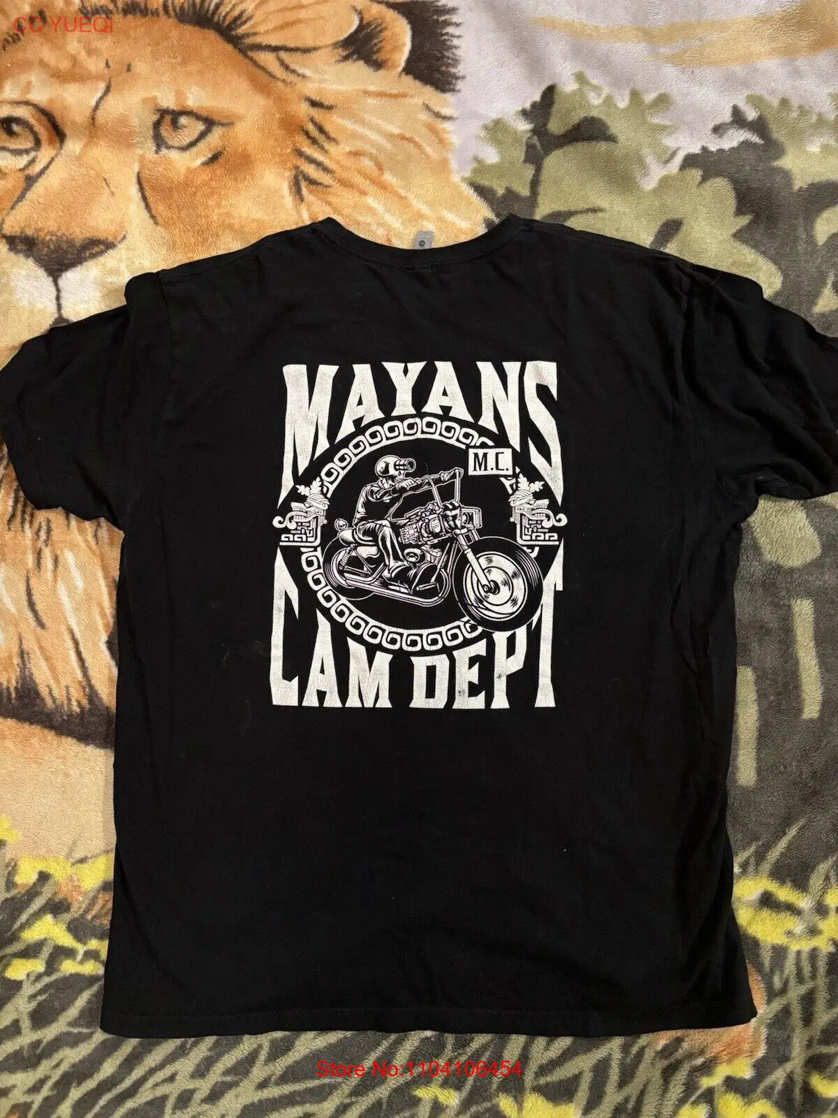 Myans MC Season 3 T Shirt Sz 2XL Cast & Crew Camera Dept. S.O.A. Duel Sided