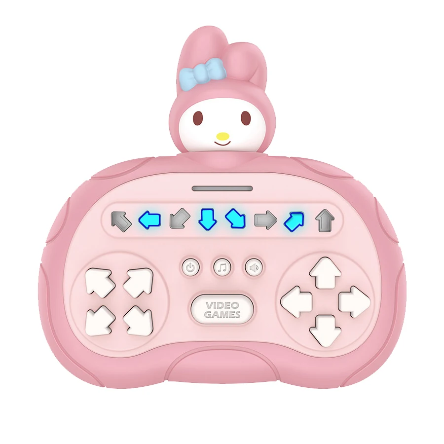 Snel Druk Spel Pop-up Fidget Bubble Elektronisch Pop it Pro Spel Pikachu Stitch Spiderman Licht Anti-stress Speelgoed voor Kinderen Cadeau