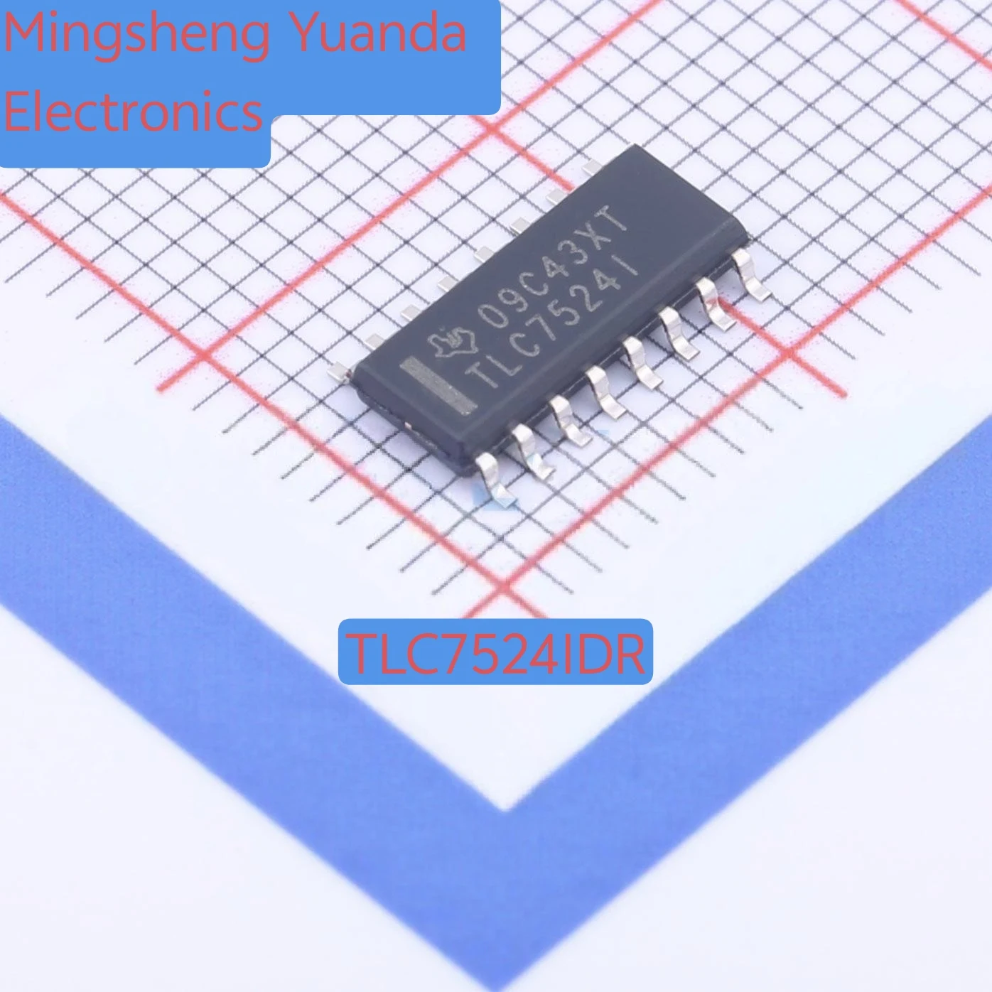 TLC7524 TLC7524ID TLC7524IDR Original and authentic products encapsulation:SOIC16