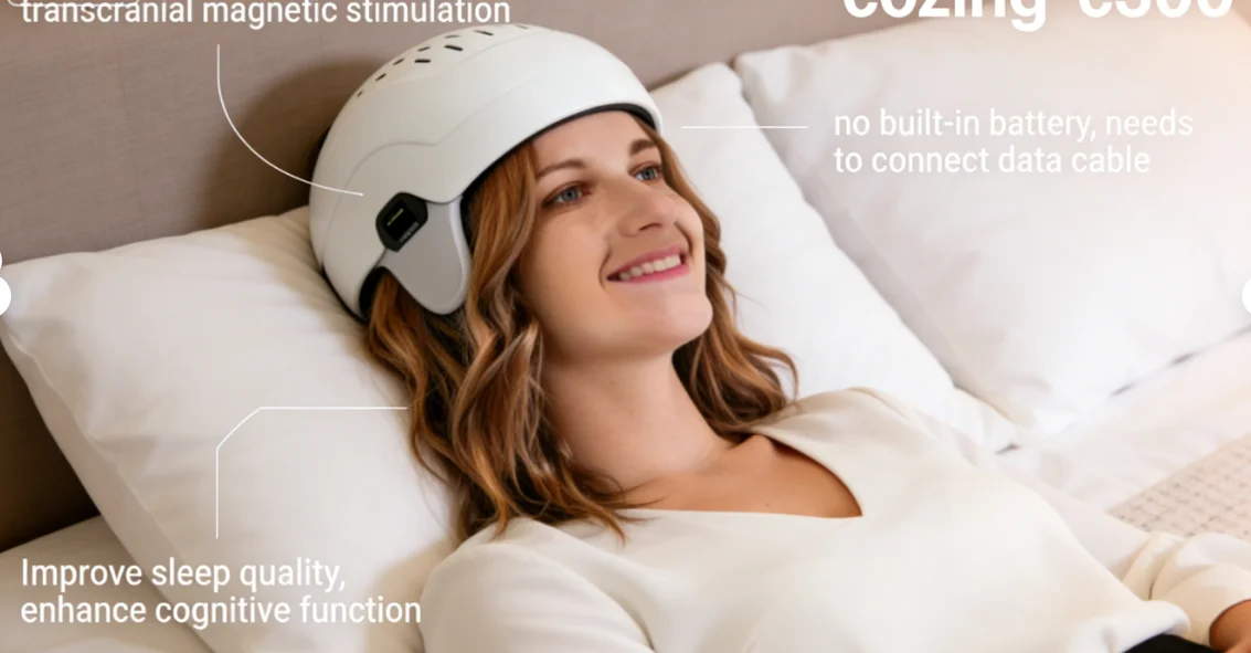 

Мощный шлем для терапии роста волос COZING-C300 с выходной мощностью 6750 мВт, 300 светодиодов и лазерами для контроля облысения и ухода за кожей головы