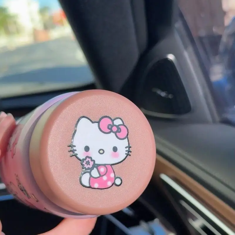 سانريوس مرحبا كيتي كوب حراري صغير لطيف طالب كوب ماء المحمولة رائعة 304Ss الكرتون الإبداعية فتاة 280 مللي هدية عيد