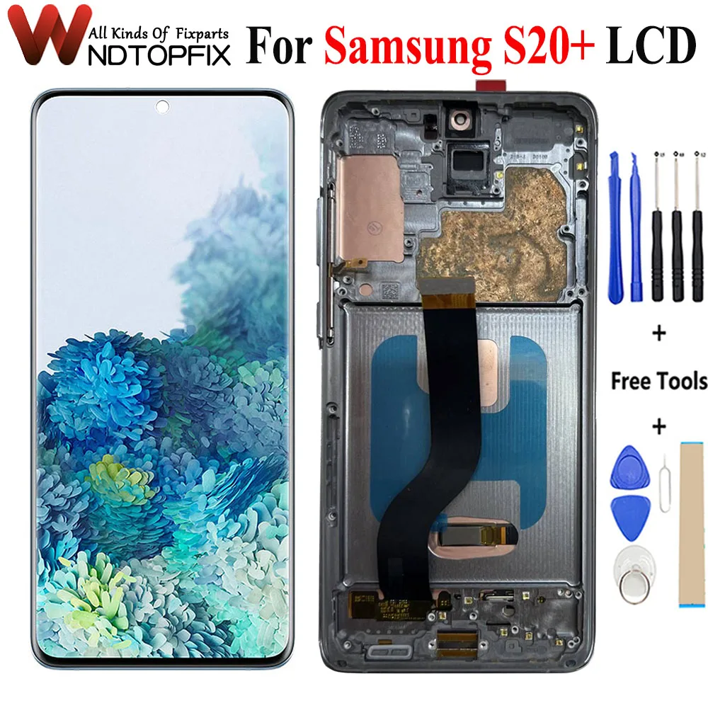 ЖК-дисплей для Samsung Galaxy S20 Plus G985 G985F G986 G986F
