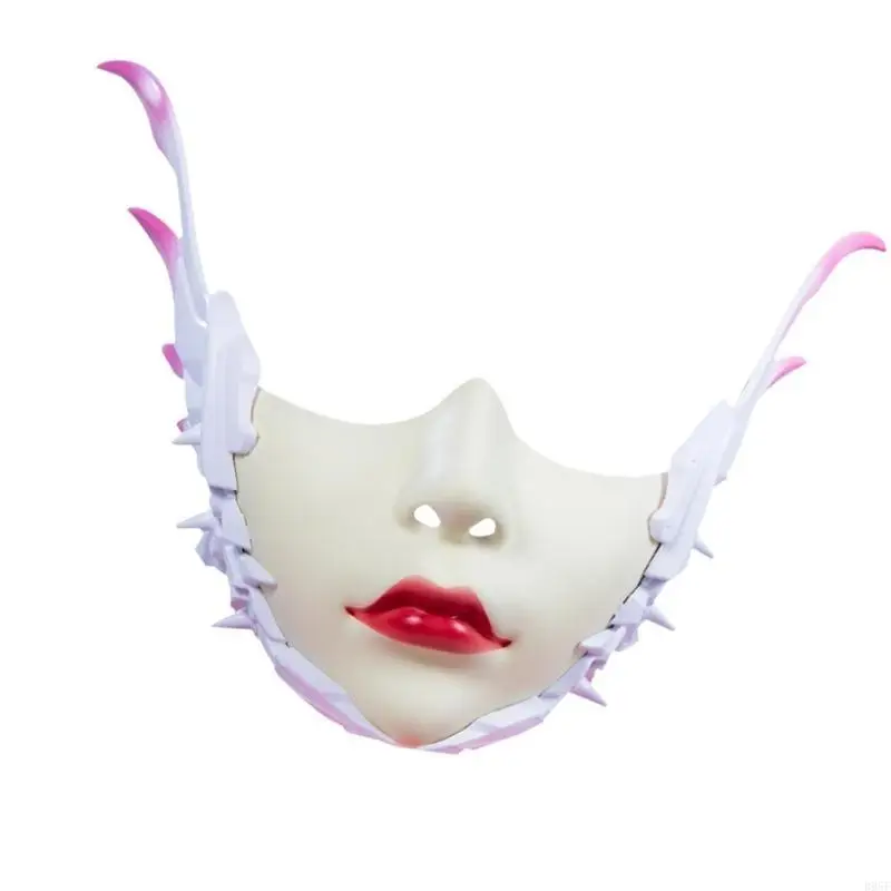 Masque mascarade B95F, demi-masque d'halloween, masque à ailes mécaniques, accessoire mascarade pour hommes femmes,