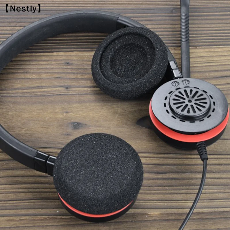 Coussinets d'oreille de remplacement, coussinets d'écouteurs en mousse à mémoire de forme souple, housse pour écouteurs pour evolve 20 20se 30 30II 〔Nest〕