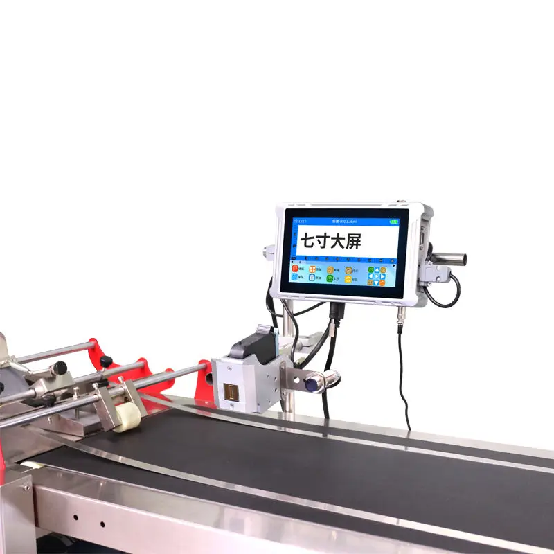 

PM-7 12.7mm Automatic Coding Machine Expiry Date Printer Online Inkjet Printer Thermal Inkjet TIJ Printer