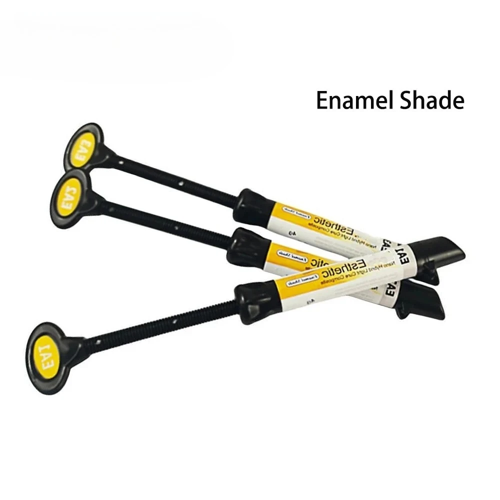 4g/シリンジ DENTEX エナメル樹脂 - 前歯修復用光重合型コンポジット、ナノハイブリッド充填材（A2/A3）