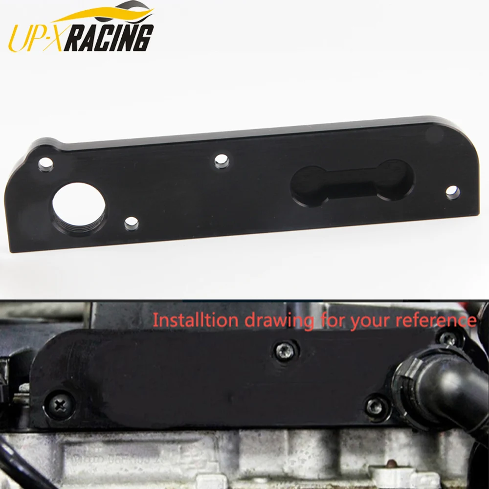 Audi VW 2.0 TFSI EA113 엔진 토크 솔루션 빌렛 PCV 어댑터(부스트 키트 커버 포함)용 저렴한 배송 PCV 어댑터 세트