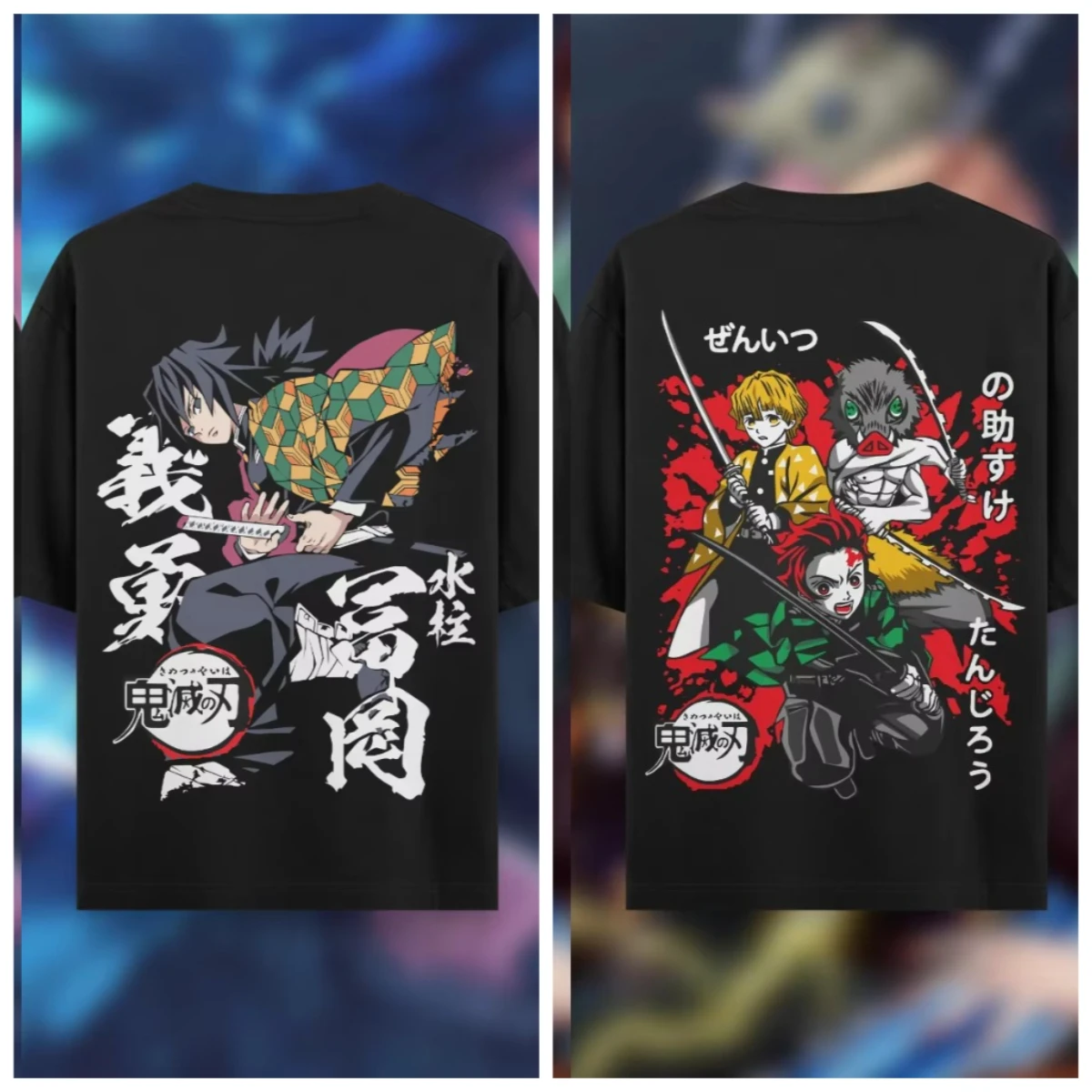 

Футболка «Убийца демонов», большие женские футболки из дышащего хлопка, мужская и женская одежда унисекс с короткими рукавами, уличные топы в стиле хип-хоп