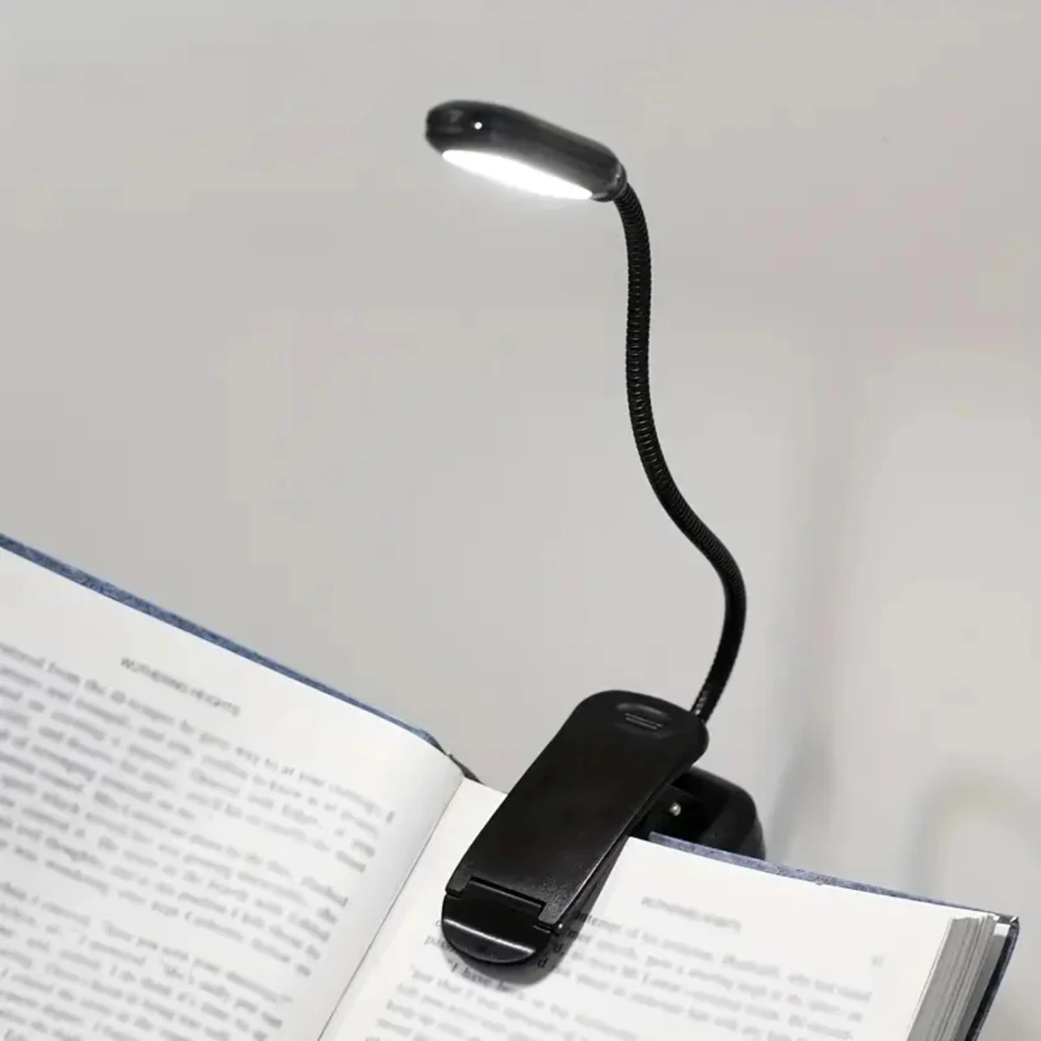 

Mini Portable LED Book Light Eye Protection Reading Lamp Flexible Adjustable Direction Battery Learning Desk Lamp Bedroom Light