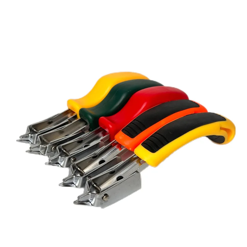 1002Three-in-one manual nail gun, nail puller, staple gun, nail remover, manufacturer of woodworking nail prying tool, labor-sav