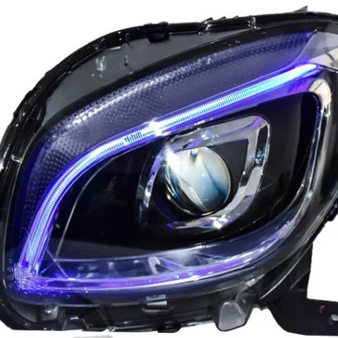 

Full LED headlights auto lighting system modify lamp for Mercedes bz smart 2016-2018